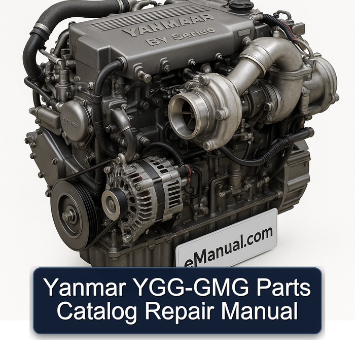 Yanmar YGG-GMG Parts Catalog Repair Manual 