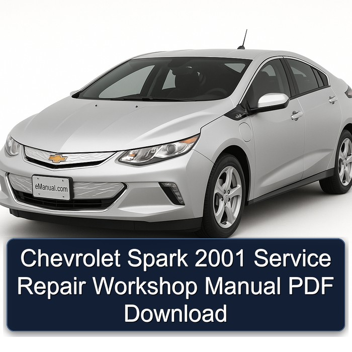 Chevrolet Spark 2001 Service Repair Workshop Manual PDF Download