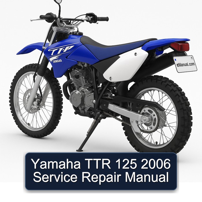 Yamaha TTR 125 2006 Service Repair Manual