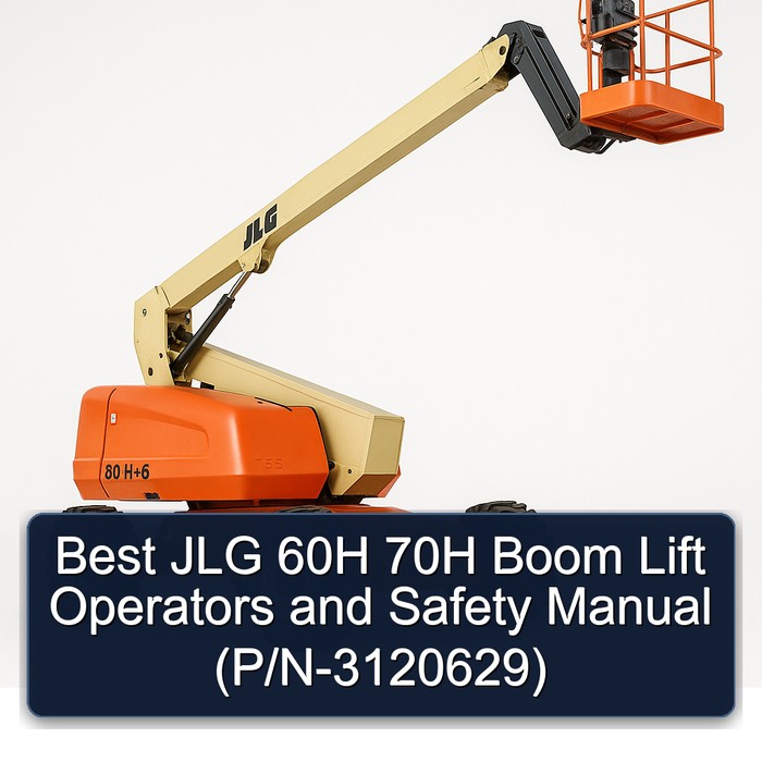 Best Jlg 60H 70H Boom Lift Operators and Safety Manual (P/N-3120629) PDF Download