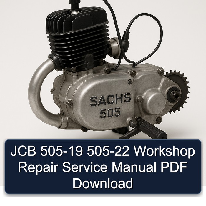 JCB 505-19 / 505-22 Werkstatt-Reparaturhandbuch PDF Download