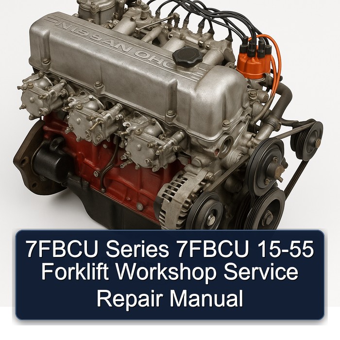 7FBCU Series 7FBCU 15-55 Forklift Workshop Service Repair Manual PDF Download