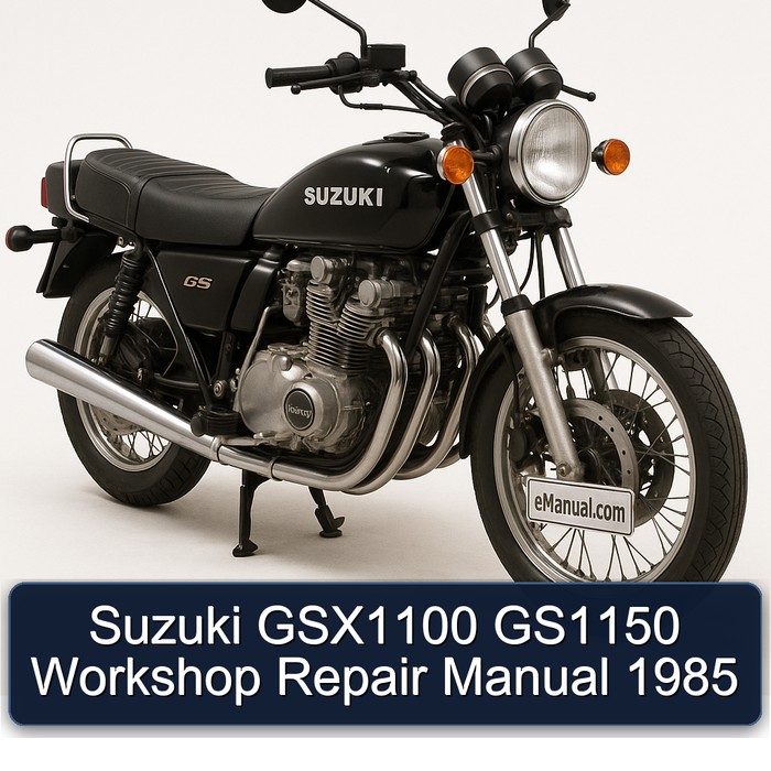 Suzuki GSX1100 GS1150 Workshop Repair Manual 1985