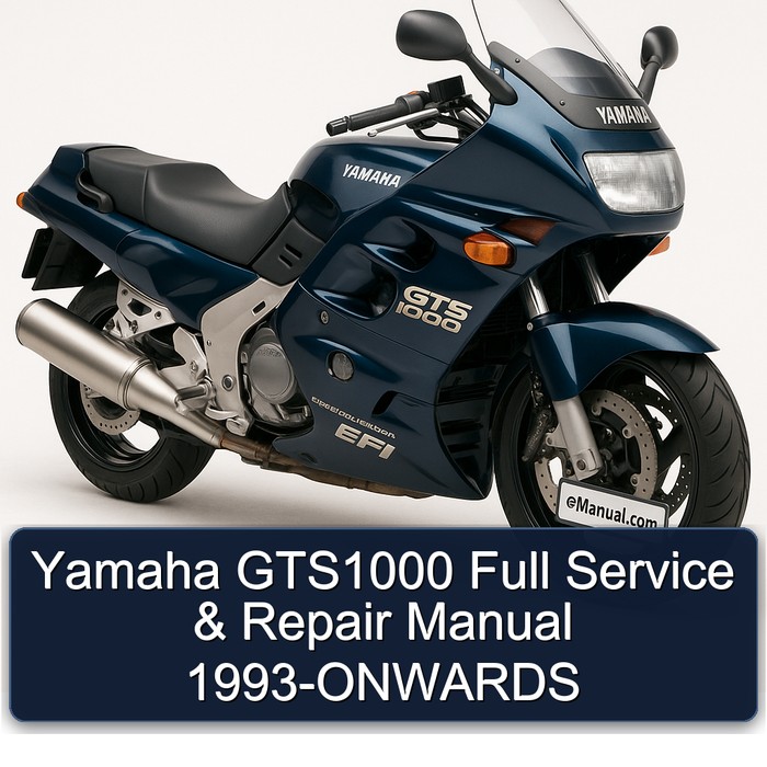 Yamaha GTS1000 Full Service & Repair Manual 1993-ONWARDS