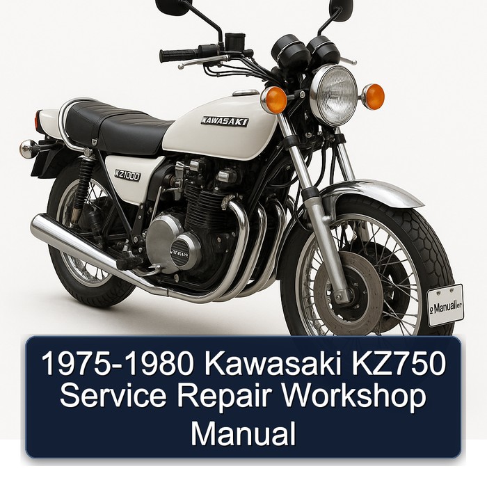 1975-1980 Kawasaki KZ750 Service Repair Workshop Manual