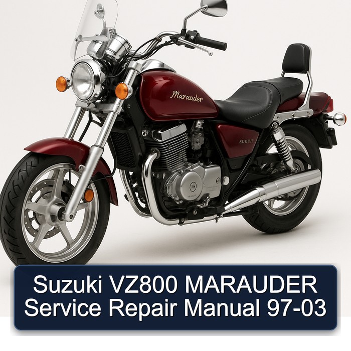 Suzuki VZ800 MARAUDER Manual de servicio y reparación 97-03