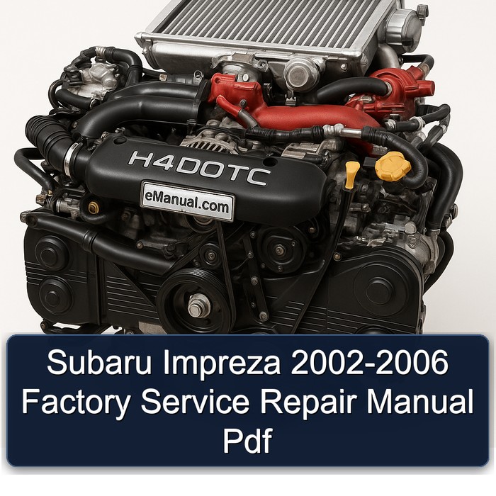 Manual de Reparación Subaru Impreza 2002-2006 (PDF)
