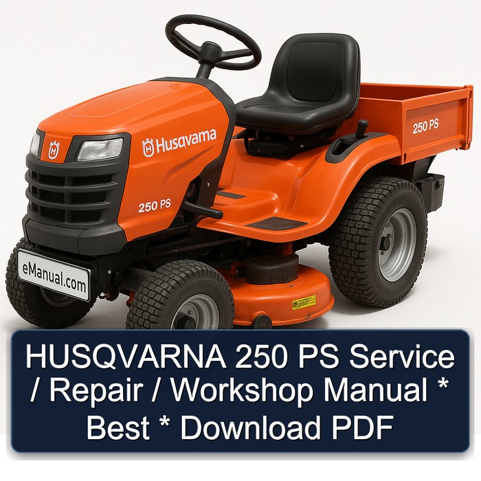 HUSQVARNA 250 PS Service / Repair / Workshop Manual * Best * Download PDF