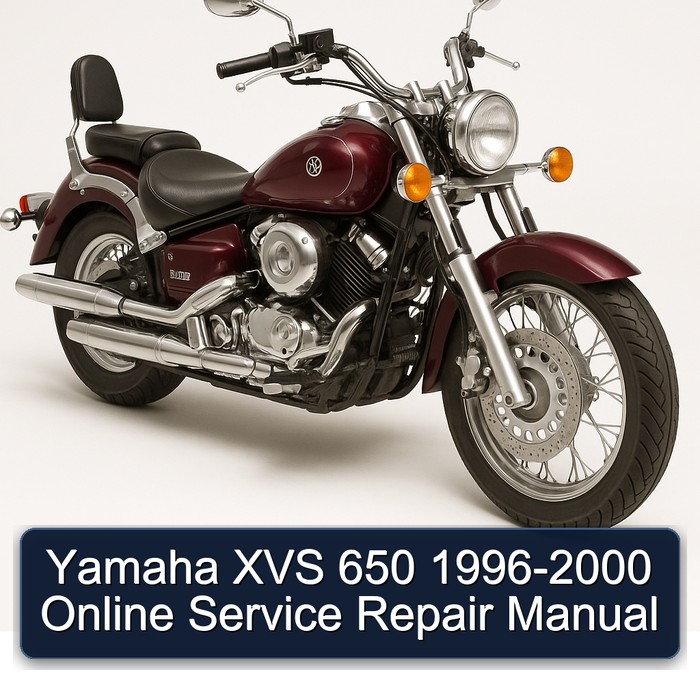 Yamaha XVS 650 1996-2000 Online Service Repair Manual