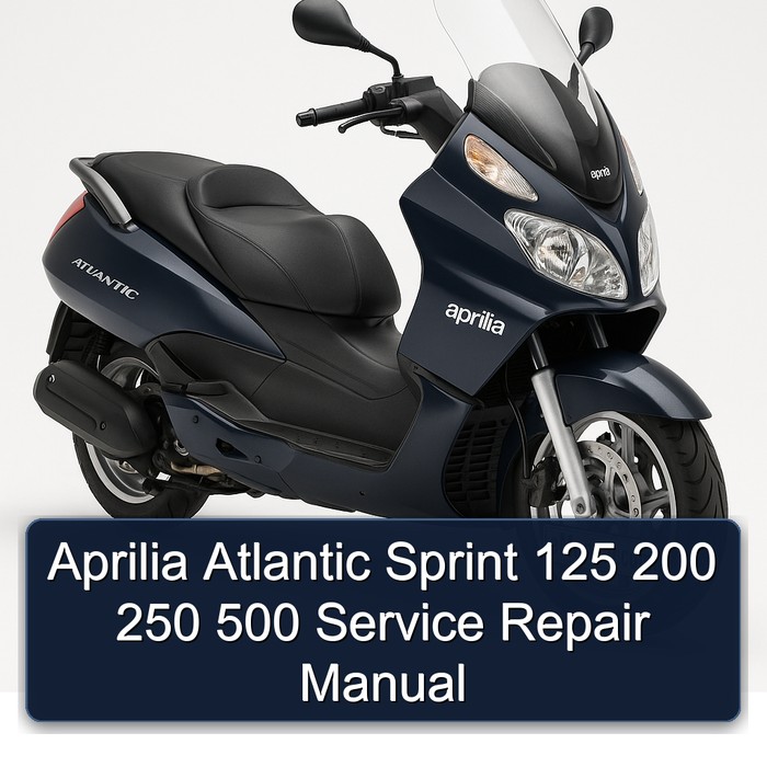 Aprilia Atlantic Sprint 125 200 250 500 Service Repair Manual