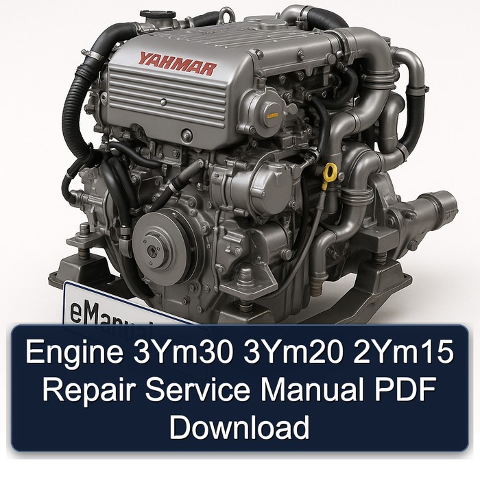 Engine 3Ym30 3Ym20 2Ym15 Repair Service Manual PDF Download