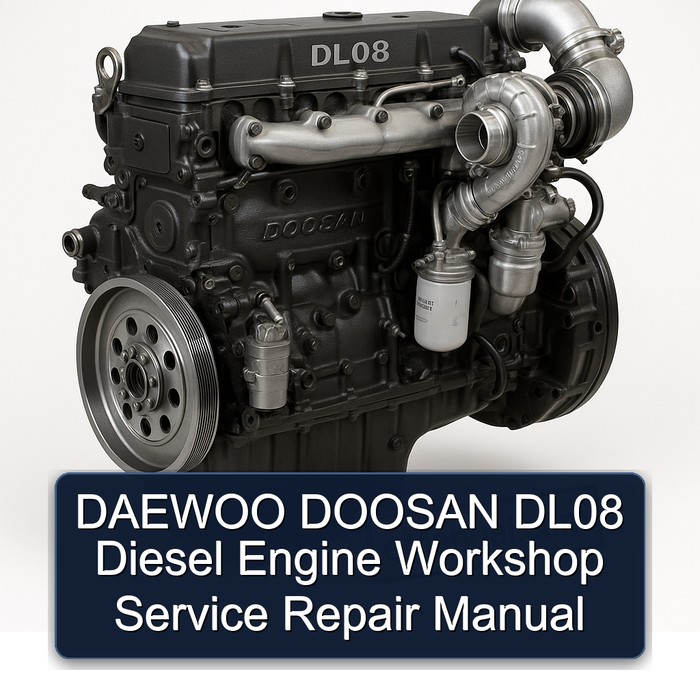 DAEWOO DOOSAN DL08 Diesel Engine Workshop Manual de servicio y reparación