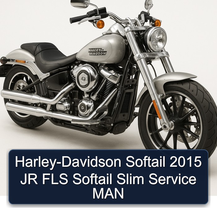 Harley-Davidson Softail 2015 JR FLS Softail Slim Service MAN