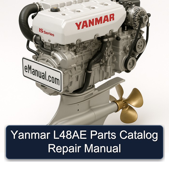 Yanmar L48AE Parts Catalog Repair Manual 