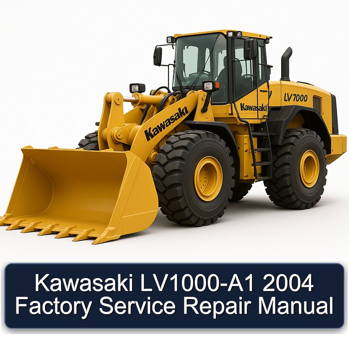 Kawasaki LV1000-A1 2004 Factory Manual de servicio y reparación