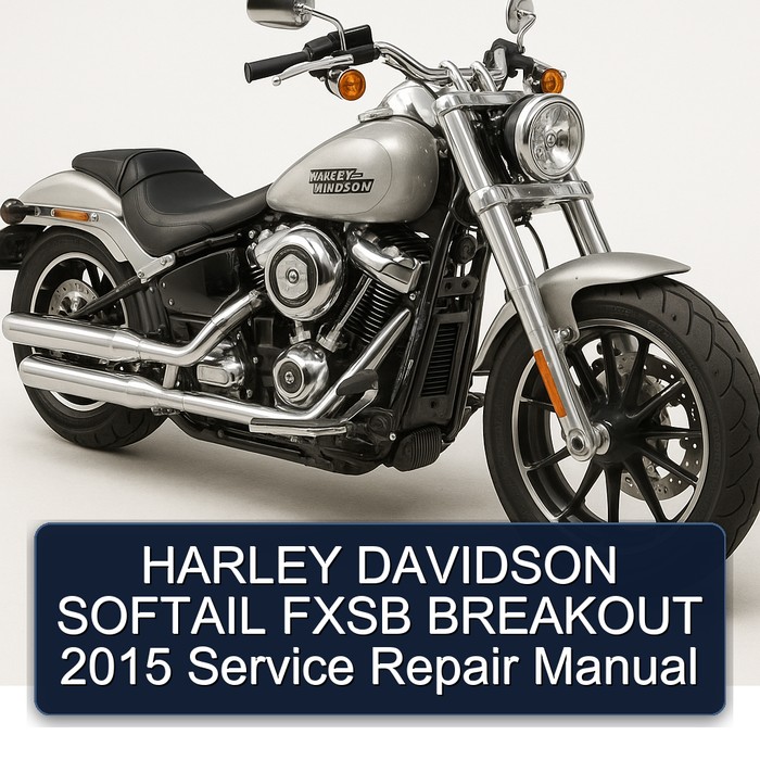 HARLEY DAVIDSON SOFTAIL FXSB BREAKOUT 2015 Service Repair Manual