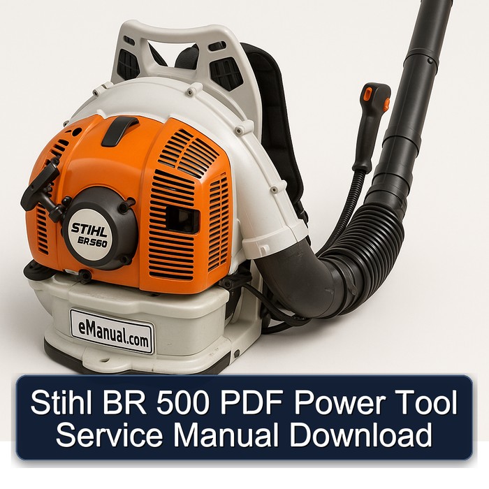 Stihl BR 500 PDF Power Tool Service Manual Download