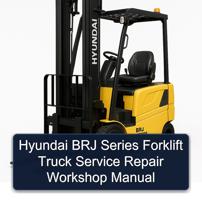 Manual de Reparación y Servicio para Carretillas Elevadoras Hyundai BRJ Series