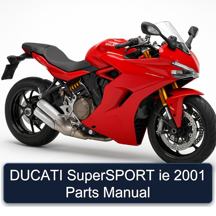 DUCATI SuperSPORT ie 2001 Parts Manual