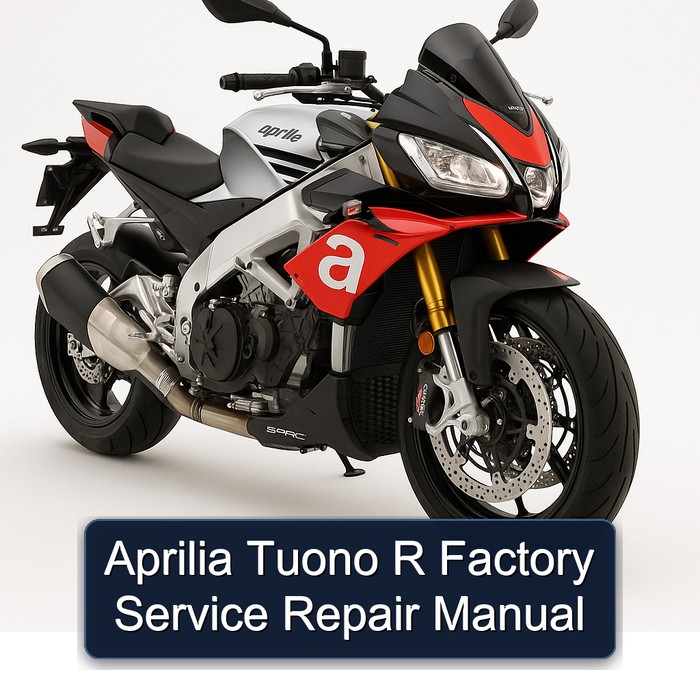 Aprilia Tuono R Factory Manual de servicio y reparación