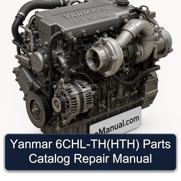 Yanmar 6CHL-TH(HTH) Parts Catalog Repair Manual 
