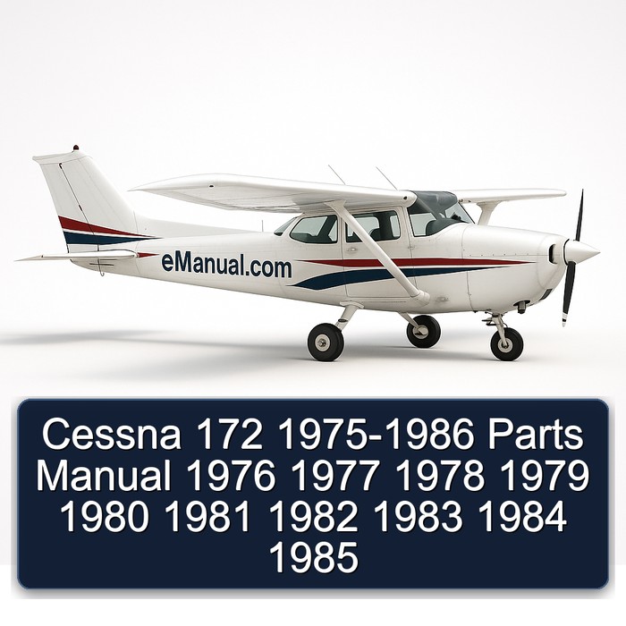 Cessna 172 1975-1986 Parts Manual 1976 1977 1978 1979 1980 1981 1982 1983 1984 1985