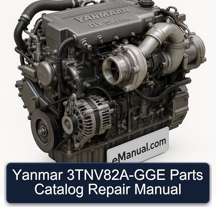 Yanmar 3TNV82A-GGE Parts Catalog Repair Manual 