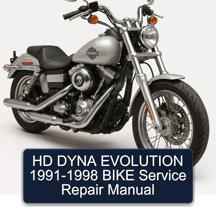 HD DYNA EVOLUTION 1991-1998 BIKE Service Repair Manual