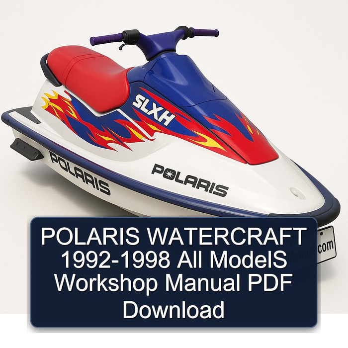 POLARIS WATERCRAFT 1992-1998 All ModelS Workshop Manual PDF Download