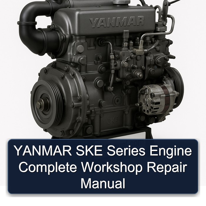 Manual de Reparación Completo para Motores YANMAR Serie SKE