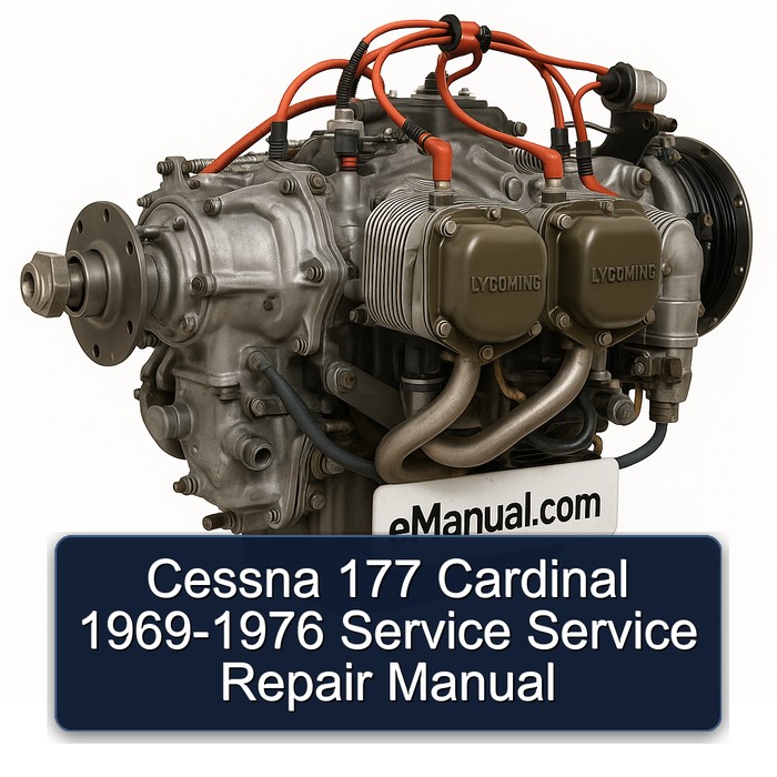 Cessna 177 Cardinal 1969-1976 Service Service Repair Manual 