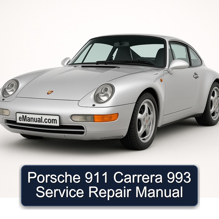 Porsche 911 Carrera 993 Manual de servicio y reparación