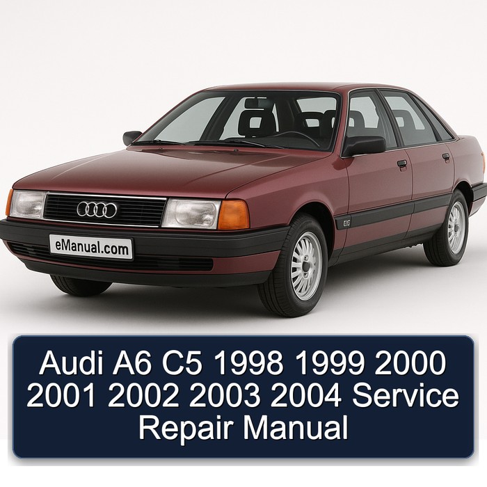 Audi A6 C5 1998 1999 2000 2001 2002 2003 2004 Service Repair Manual