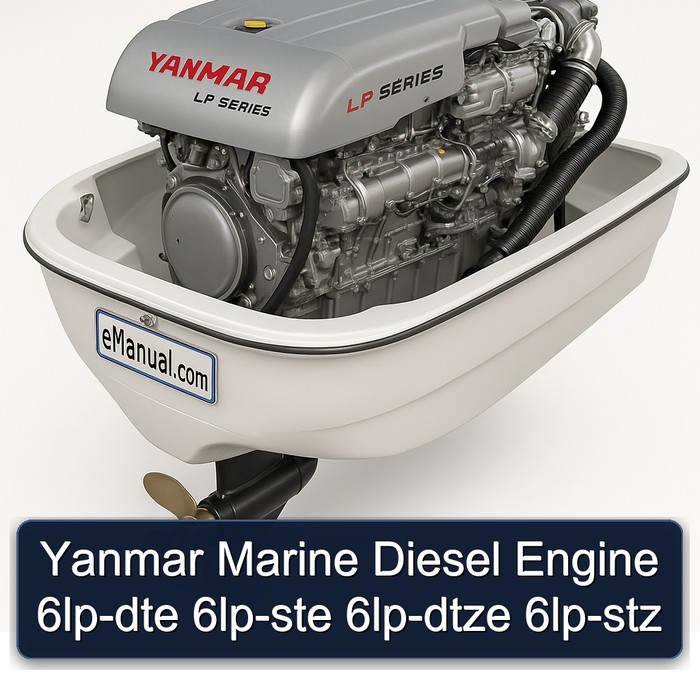 Yanmar Marine Diesel Engine 6lp-dte 6lp-ste 6lp-dtze 6lp-stz