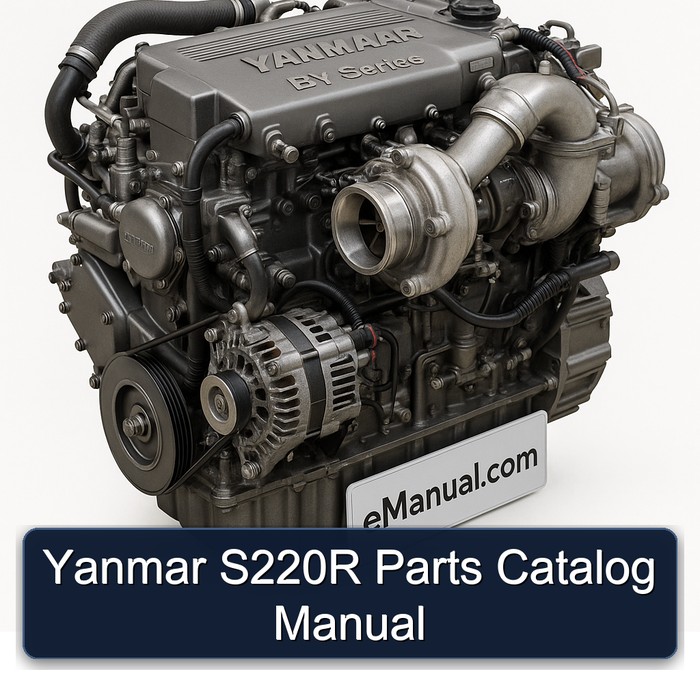 Yanmar S220R Parts Catalog Manual 