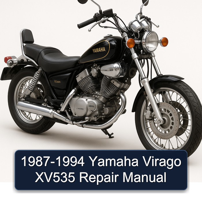  1987-1994 Yamaha Virago XV535 Repair Manual