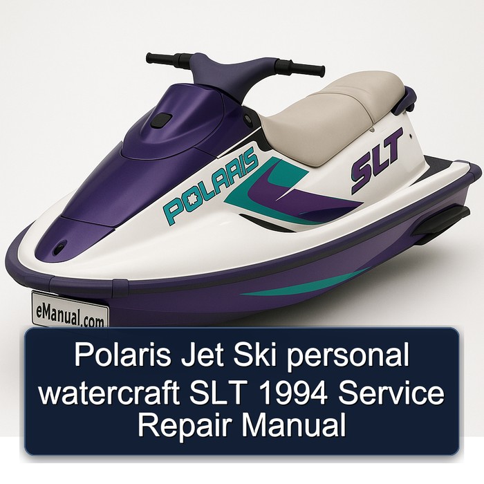 Polaris Jet Ski personal watercraft SLT 1994 Service Repair Manual 