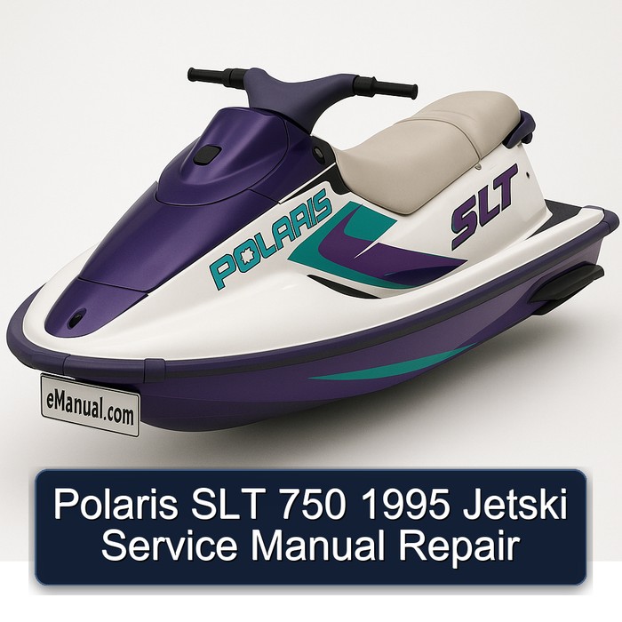 Polaris SLT 750 1995 Jetski Service Manual Repair 