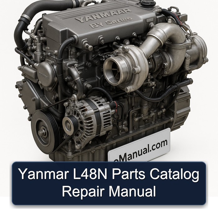 Yanmar L48N Parts Catalog Repair Manual 