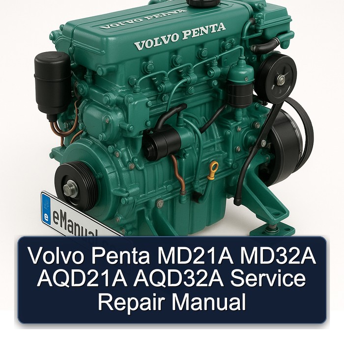 Volvo Penta MD21A MD32A AQD21A AQD32A Manual de servicio y reparación