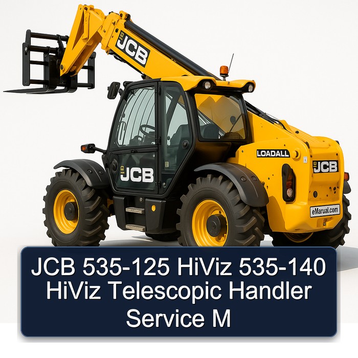 JCB 535-125 HiViz 535-140 HiViz Telescopic Handler Service M