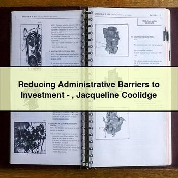 Reducing Administrative Barriers to Investment-Jacqueline Coolidge PDF Download
