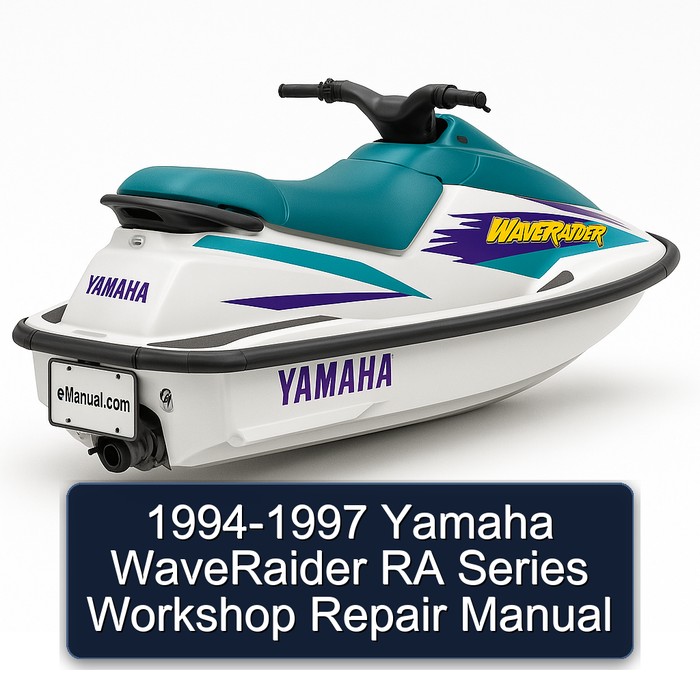 1994-1997 Yamaha WaveRaider RA Series Workshop Repair Manual