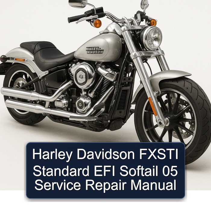 Harley Davidson FXSTI Standard EFI Softail 05 Service Repair Manual