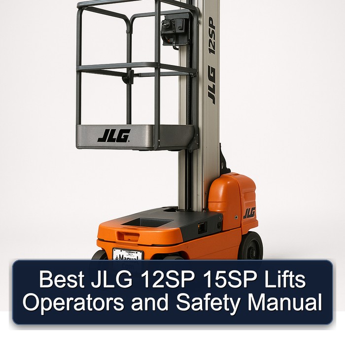Best Jlg 12SP 15SP Lifts Operators and Safety Manual PDF Download