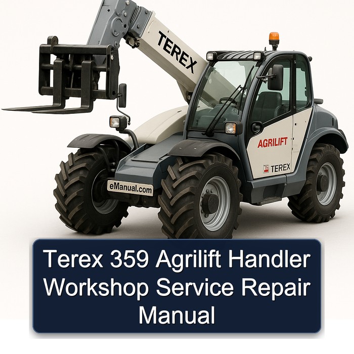 Manual de Servicio y Reparación para Terex 359 Agrilift Handler