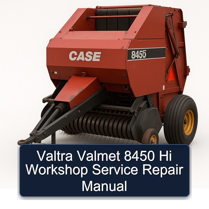Manual de Servicio y Reparación Valtra Valmet 8450 Hi Workshop