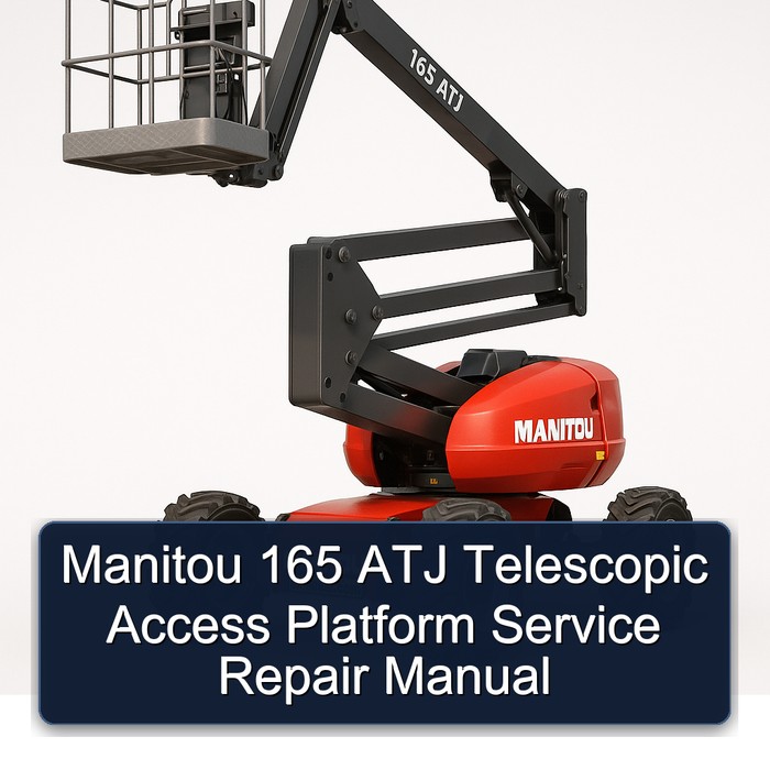 Manitou 165 Atj Telescopic Access Platform Workshop Service Repair Manual PDF Download