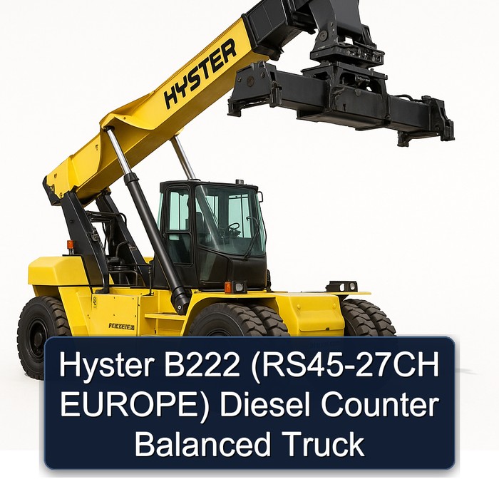Hyster B222 (RS45-27CH EUROPE) Diesel Counter Balanced Truck