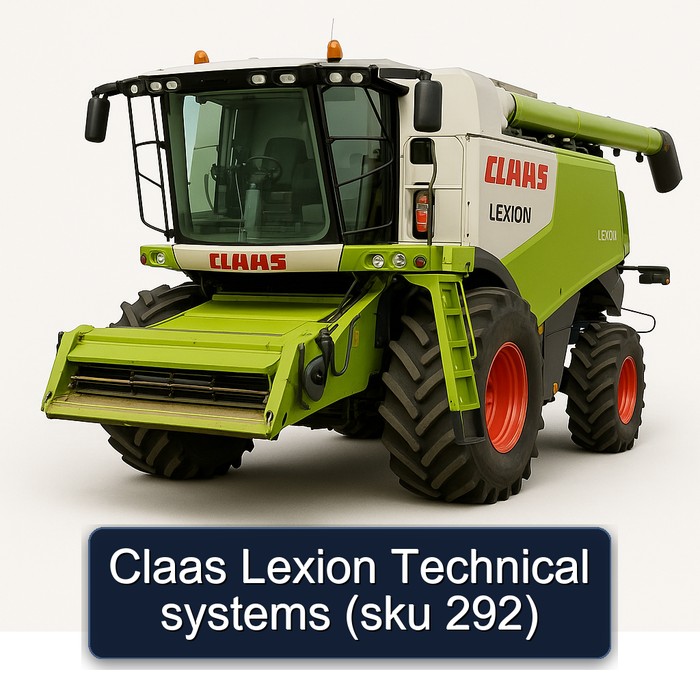Claas Lexion Technical systems (sku 292)